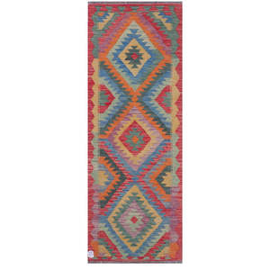 พรมกิลิม ไมมาณา อัฟกานิสถาน ขนาด 202 x 73 ซม. พรมปูพื้นและชุดพรม - Product Image 1