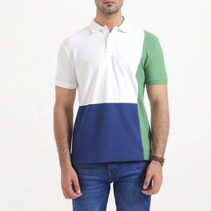 Camiseta de Manga Corta para Hombre de Alta Calidad, Talla Grande, Diseño Sólido, Informal, Premium, Tejido Transpirable - Product Image 1