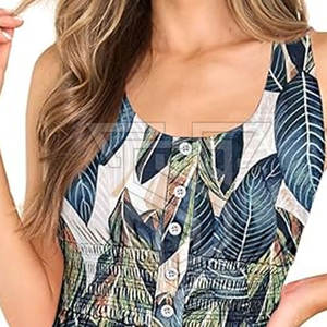 Collection Femme Pakistanaise 2025 – Robe d'été en coton de haute qualité, sans manches, longueur genou, unie, cousue et non cousue, vente en gros - Product Image 5