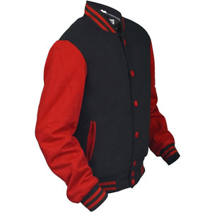 Chaqueta Varsity para Hombre de Alta Calidad, Cierre de Botones, Hecha de Lana, para Invierno, Forrada de Lana, Último Diseño, Gran Venta - Product Image 3