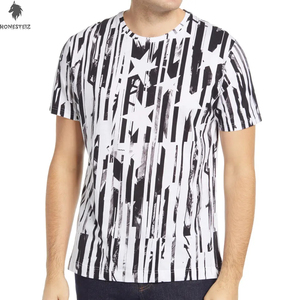 เสื้อยืดผ้าฝ้าย100% สำหรับผู้ชายระบายอากาศคอกลมสไตล์ฮิปฮอปเทคนิคการย้อมสีพื้นแบบเรียบ - Product Image 2