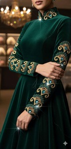 Dentelle de broderie à la main de qualité supérieure pour la couture ou la couture et la décoration de la maison disponible pour l'approvisionnement en gros - Product Image 3