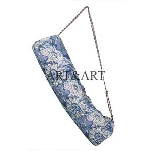 Sac de sport de luxe pour femme avec logo personnalisé, style épaule, fermeture éclair, tissu en coton pour le yoga, sac de week-end, sac de sport pour unisexe - Product Image 3