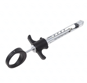 Seringue auto-aspirante manuelle de canule de sécurité dentaire professionnelle d'acier inoxydable de haute qualité avec la poignée ergonomique - Product Image 5