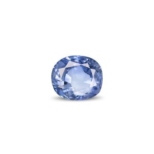 Zafiro Azul - 3.24 Quilates, Gema Natural Facetada, Corte Oval Calibrado de 8 mm de Altura, Efectos Ópticos Especiales, Color Azul Real - Product Image 1