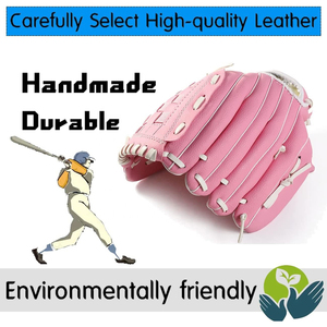 Última moda nuevo diseño 100% guantes de béisbol de cuero al por mayor de alta calidad guantes de béisbol personalizados bajo MOQ - Product Image 5