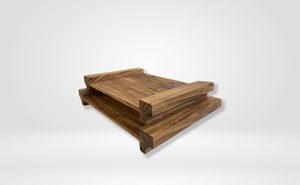 Plateau de service en bois de manguier avec bol Planches de charcuterie pour plat de nourriture de fête Plateaux rectangulaires en bois d'acacia Décoration intérieure Planche à fromage - Product Image 2