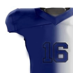 Camiseta de fútbol americano, uniforme liso de nuevo estilo con mangas cortas, camisetas transpirables, características de talla grande - Product Image 2