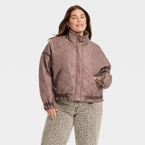 Veste d'hiver courte en molleton matelassée coupe-vent écologique de qualité supérieure pour femmes MS-JS-0064 personnalisable - Product Image 3