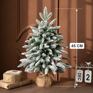 <span class=keywords><strong>Di</strong></span> alta qualità <span class=keywords><strong>piccolo</strong></span> albero <span class=keywords><strong>di</strong></span> <span class=keywords><strong>natale</strong></span> ornamenti <span class=keywords><strong>di</strong></span> legno fondo Mini cedro floccato Look decorazioni natalizie per Navidad Natal Arbol - Product Image 5