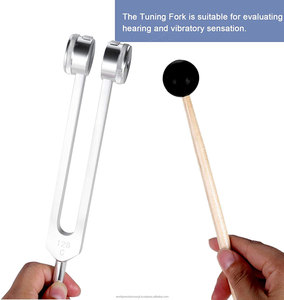 Diapasón de 128Hz para Terapia Médica, Instrumento de Sanación por Sonido, Yoga, Meditación, Ayuda Didáctica de Física, Acero Inoxidable - Product Image 4