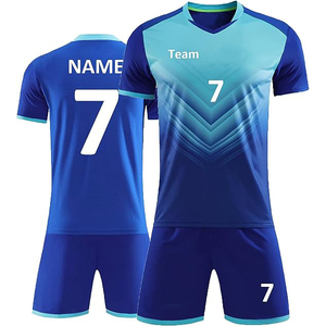 Uniformes de fútbol personalizados para hombres adultos sublimación camiseta de fútbol con logotipo de nombre de equipo uniformes de fútbol de entrenamiento superior para clubes - Product Image 6