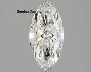 Diamant certifié IGI 3,5 carats, taille marquise, diamant de laboratoire cultivé, clarté VS, diamant de laboratoire pour bague - Product Image 1