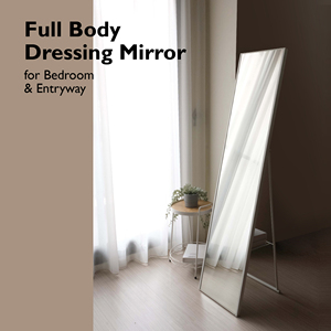 Miroir de dressing autoportant haut moderne pour la maison ou le studio - Product Image 4