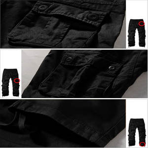 Pantalones Cargo Hombres Jogging Pantalones casuales Algodón Longitud completa Jogars Pantalones - Product Image 6