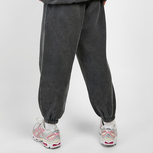 Survêtement d'hiver pour femmes en coton biologique uni, ensemble de jogging avec logo personnalisé, vente en gros - Product Image 5