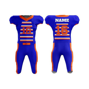 Maillot de football américain en sergé pour jeunes en gros/uniformes de football américain personnalisés - Product Image 6