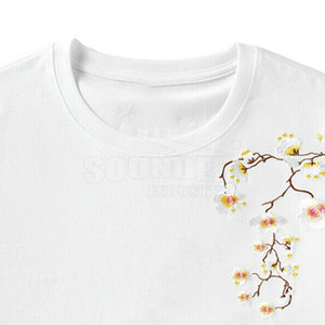 Camiseta bordada de mejor diseño para hombre Tallas grandes Color personalizado 100% Material de algodón con logotipo frontal-Precio razonable - Product Image 5