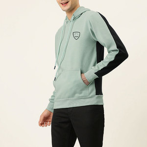 Premium Slim Fit 3D Streetwear Sudaderas con capucha Invierno Dos tonos Estilo Pullover Fleece Fabric-Plain Dyed by Manufacturer - Product Image 2