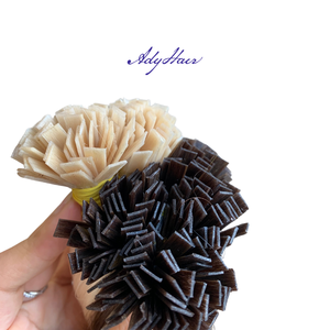 Extensions de cheveux naturels vierges vietnamiens à pointe kératine, 100 % naturels, trame unique, sans nœuds, cuticules intactes, directement de l'usine - Product Image 6