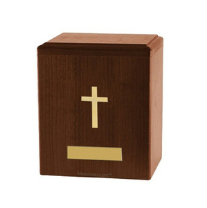 Venta caliente estilo americano hecho a mano de madera urnas de cremación moderno funerario urnas decorativas para hombre mujer a bajo precio - Product Image 2