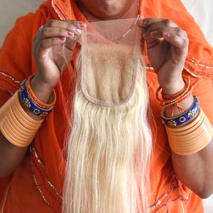 613ผมแท้จากอินเดียแท้5*5 HD ปิดลูกไม้100% ผมมนุษย์เรมี่ผมธรรมชาติจากอัจฉริยะวิกผมชาวอินเดีย - Product Image 2