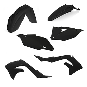 Acerbis Plastic <b>Kit</b> with Spring Kawasaki Skid Plates - Product Image 1