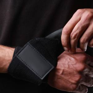 Muñequera cómoda y deportiva de alta calidad hecha en fábrica, precio al por mayor, hecha con el material de la mejor calidad - Product Image 4