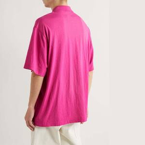 Camiseta Polo Deportiva de Algodón 100% para Hombre, Diseño Sólido, Transpirable y Cómoda, con Logotipo Personalizado, Color Negro - Product Image 6