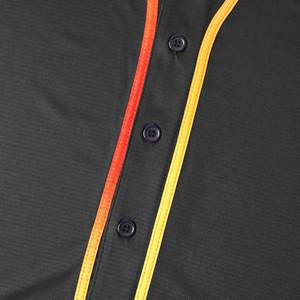 Camiseta de béisbol sublimada profesional personalizada, conjunto transpirable de talla grande, técnica impresa profesionalmente para ropa de softball - Product Image 4