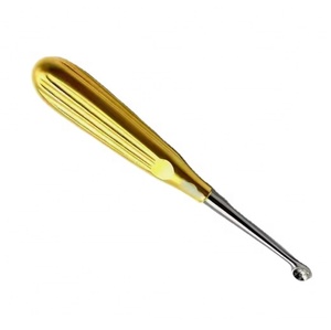 Hot Sales CE ISO Approved High Quality Spratt Brun Bone Curette German Stainless Steel Tufnol Handle Manual Reusable <b>Plastic</b> - Product Image 1