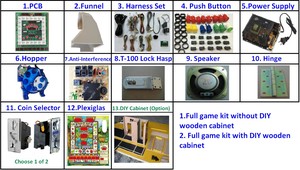 Kit de Juego Arcade Operado con Monedas Mario, Garantía de 12 Meses, Diseño Personalizable, Sin Piezas de Madera, para Casa de Juegos Interior, 110V/220V - Product Image 3