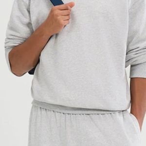 เสื้อสเวตเชิ้ตคอกลมทรงหลวมสำหรับผู้ชาย พร้อมบริการ OEM ราคาขายส่ง แขนยาว ระบายอากาศได้ดี และผ้าปรับได้ รุ่นปี 2026 - Product Image 3