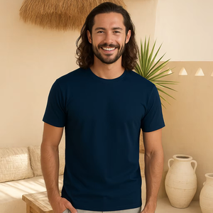 Camiseta Informal Unisex Ultifresh, 100% Algodón, Antimanchas, Serigrafía, Logotipo Personalizado, ODM, Tejido Ecológico - Product Image 5