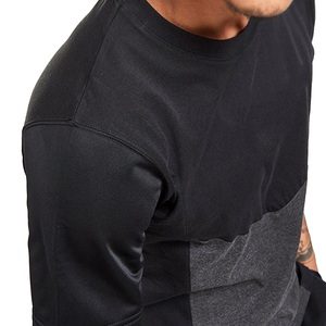 Venta al por mayor 100% algodón cuello redondo Camiseta para hombres peso pesado OEM ropa casual que absorbe la humedad de secado rápido Fitness estampado para uso en el gimnasio - Product Image 6