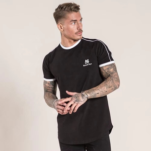 เสื้อยืดแขนสั้นทรงโอเวอร์ไซส์ผู้ชาย ผ้าโพลีเอสเตอร์/เรยอนเนื้อแน่น ระบายอากาศได้ดี เป็นมิตรต่อสิ่งแวดล้อม น้ำหนัก 260 กรัม สไตล์วินเทจ พิมพ์ลายซิลค์สกรีน - Product Image 3