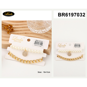 Pulsera envolvente multicolor metálica, joyería unisex de moda, modelo 16.0 - Product Image 4