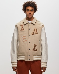 Premium 100% laine manteaux haute qualité hommes collège Letterman varsité Baseball Bomber veste personnalisé col rond Hip Hop hiver - Product Image 2