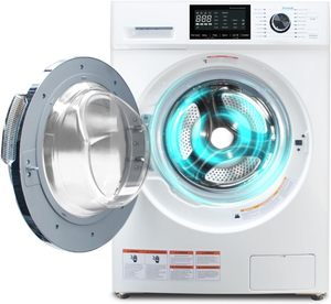 Oferta exclusiva: Combo de lavadora y secadora todo en uno de 2,7 pies cúbicos, máquina compacta 2 en 1 sin ventilación de 24" - Product Image 1