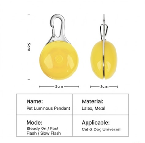 Collier lumineux LED Yommy pour chien/chat - Product Image 2