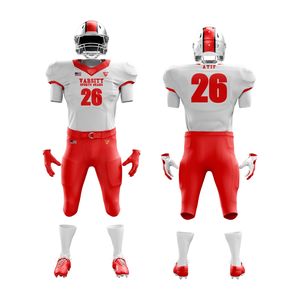 ชุดฟุตบอลอเมริกันสำหรับผู้ชายชุดทีมและกางเกงชุดกีฬาระบายอากาศทนทานชุดฝึกซ้อม - Product Image 1