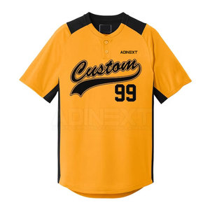 Vente directe d'usine, maillot de baseball de sport, vêtements d'entraînement, taille plus, confortable, respirant, séchage rapide, 100% polyester - Product Image 6