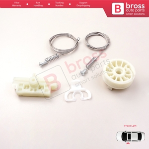 Kit de réparation de lève-vitre avant gauche BWR5313 pour Punto Grande Evo MK3 199 2005-2024 3/5 portes 51723316 - Product Image 3