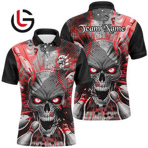 เสื้อโปโลโบว์ลิ่งพิมพ์ลายสำหรับผู้หญิงเสื้อผ้าโพลีเอสเตอร์100% สแปนเด็กซ์น้ำหนัก180กรัมสำหรับขี่ม้า - Product Image 3