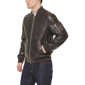 Nuevo diseño de material transpirable, chaqueta acolchada de la mejor calidad para hombre a la venta/ropa informal, chaqueta acolchada de color sólido para hombre - Product Image 3