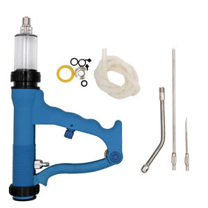 ปืนยิงให้อาหารสัตว์30มล. ปืนฉีดน้ำโลหะแบบต่อเนื่องสำหรับสัตวแพทย์เครื่องมือฟาร์มปศุสัตว์แบบนำกลับมาใช้ใหม่ได้ทนทาน - Product Image 5