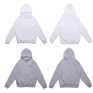 Sweats à capuche thermiques en coton vierge épais pour hommes Logo de broderie personnalisé pour hommes sweats à capuche thermiques surdimensionnés en éponge française unisexe épais - Product Image 6