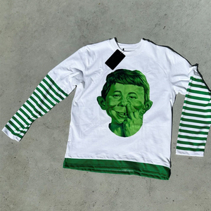 2025 Autumn Wash to Do Old Broken Top Loose Oversize Sudadera con capucha de cuello redondo Hombres Logotipo personalizado hecho por New Change Corporation - Product Image 1