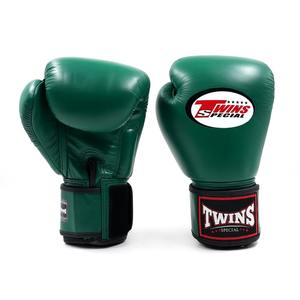 Gants de boxe jumeaux personnalisés de haute qualité en gros, logo personnalisé, cuir véritable, gants de kickboxing, de frappe, de sparring, de Muay Thai - Product Image 4