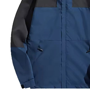 Veste Softshell pour homme de haute qualité, chaude pour l'hiver, col montant, logo sur le devant, couleur personnalisée, écologique, respirante, nylon/polyester - Product Image 4